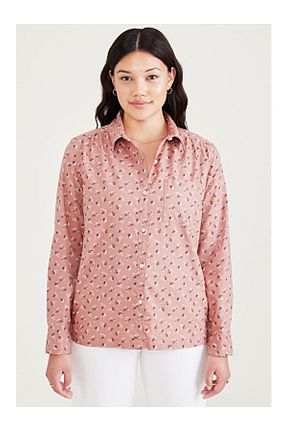 پیراهن بژ زنانه Relaxed Dockers - کد 786367761
