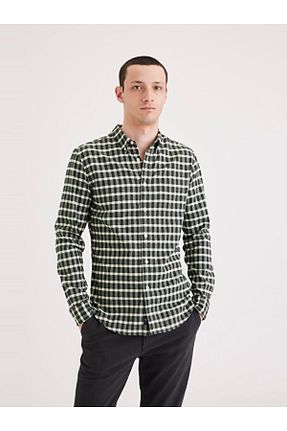 پیراهن سبز مردانه اسلیم فیت Dockers - کد 873455621
