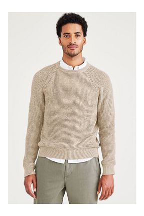 پلیور سفید مردانه ساده Dockers - کد 822135425