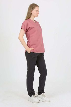 ست بالاتنه و پائین تنه طوسی زنانه بافتنی Nevsa - کد 876286606