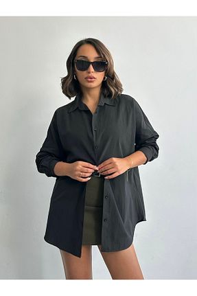 پیراهن مشکی زنانه اورسایز BEJNA - کد 796086735