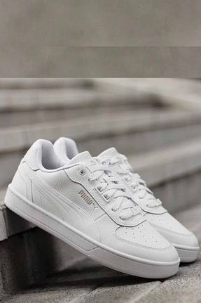 کفش اسنیکر سفید زنانه بند دار Puma - کد 876306141