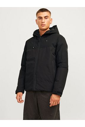 کاپشن مشکی مردانه رگولار Jack & Jones - کد 876329078
