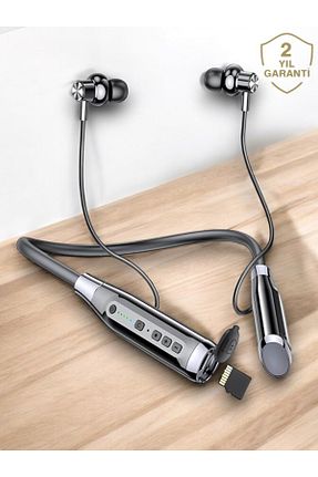 هدست بلوتوث بند گردنی مشکی UCUZTEKNO - کد 876330820