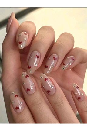 ناخن مصنوعی و اکسسوری قرمز ELNİL BUTİK - کد 876340184