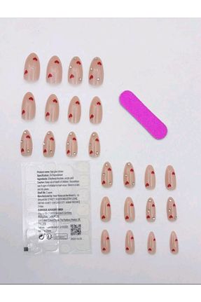 ناخن مصنوعی و اکسسوری قرمز ELNİL BUTİK - کد 876340184