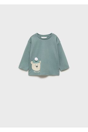 تیشرت سبز بچه گانه رگولار MANGO Baby - کد 876374576