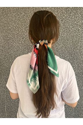 دستمال گردن رنگی زنانه پلی استر Tarzını Seç - کد 876378936