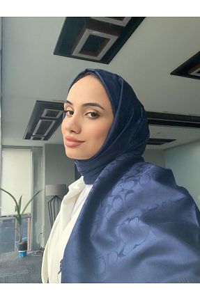 شال سرمه ای زنانه Webinay Home - کد 876447636