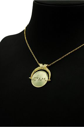 گردنبند نقره طلائی زنانه 925 عیار Ricco Jewellery - کد 849833272