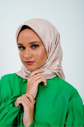 روسری پنبه پلی استر lamella - کد 876449580