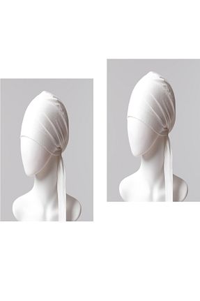 روسری سفید %100 پنبه SH Boutique - کد 876446284