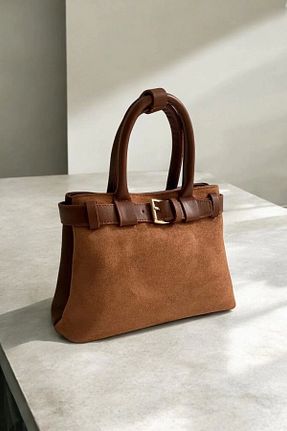 کیف دوشی قهوه ای زنانه جیر Glemix - کد 874916919
