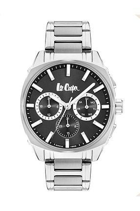 ساعت مچی مشکی مردانه 44 میلی متر Lee Cooper - کد 876493284