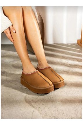 دمپائی قهوه ای زنانه جیر MODA - کد 876500508