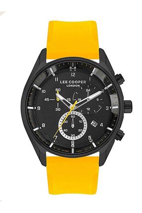ساعت مچی مشکی مردانه بالای 46 میلی متر Lee Cooper - کد 876509256