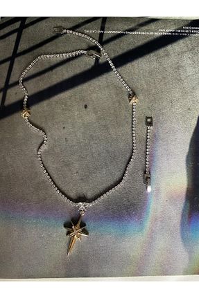 گردنبند جواهر طلائی زنانه چرم INDRA ACCESSORY - کد 876506095