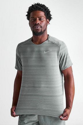 تیشرت اسپرت طوسی مردانه Fitted Nike - کد 857108188