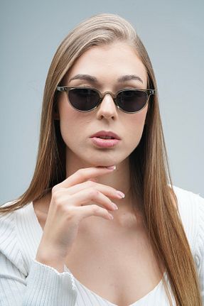 عینک آفتابی طوسی زنانه پلاریزه LOOKUP - کد 876540585