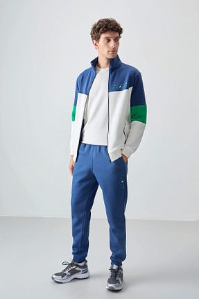 شلوار کرمگن نباتی مردانه پاچه تنگ TOMMY LIFE - کد 876540116