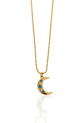 گردنبند جواهر طلائی زنانه روکش طلا Bonnjerra Jewellery - کد 876588113