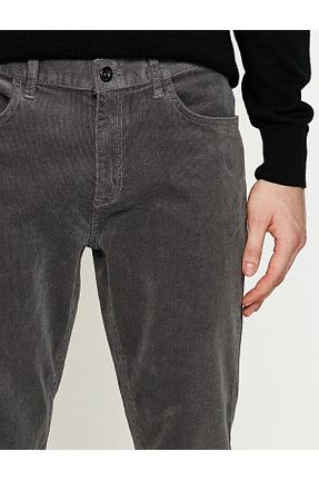 شلوار طوسی مردانه مخمل U.S. Polo Assn. - کد 876607432