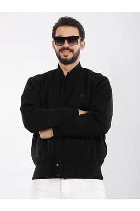کاپشن مشکی مردانه رگولار Genel Markalar - کد 876791242