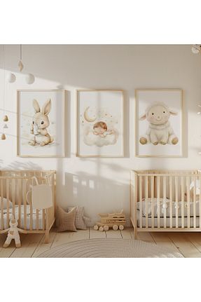 تابلو بژ Kağıt Home - کد 876611080