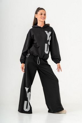 ست کرمکن اسپرت مشکی بچه گانه پنبه ای HAUSEkids - کد 850373619