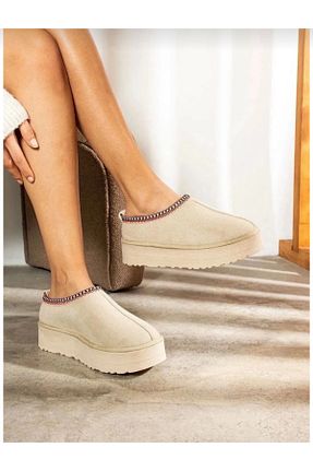دمپائی بژ زنانه جیر MODA - کد 876666294