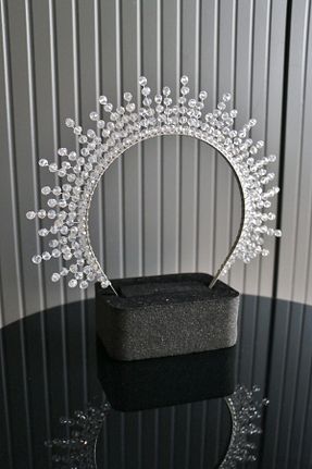تاج سفید زنانه NDY Accessories - کد 754384039