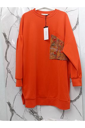 تونیک قرمز زنانه بافتنی Puane - کد 876681638
