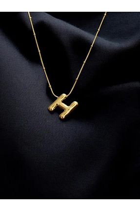 گردنبند استیل ( فولاد ) زرد زنانه استیل (فولاد) Mays Accessory - کد 876713550