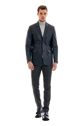 کت سرمه ای مردانه اسلیم فیت Pierre Cardin - کد 215613898