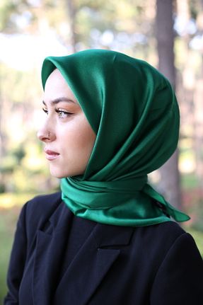 روسری سبز پلی استر Akel - کد 876750691