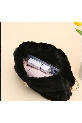 کیف دوشی مشکی زنانه پنبه پلی استر Tote - کد 876752415
