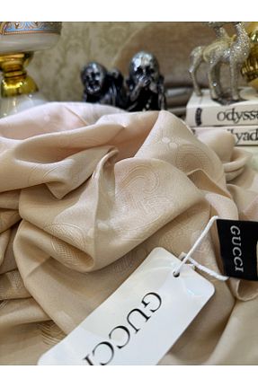 روسری طلائی پنبه ای MODA - کد 876751622