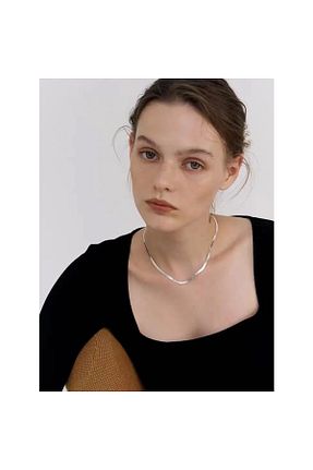 گردنبند استیل ( فولاد ) طلائی زنانه استیل ضد زنگ İzgi Collection - کد 876755781