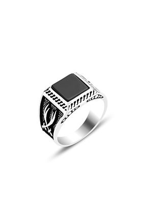 انگشتر نقره مردانه زیرکن Metay Silver - کد 876760937