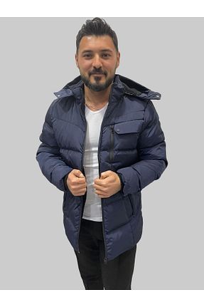کاپشن سرمه ای مردانه رگولار daniel milano - کد 876762950
