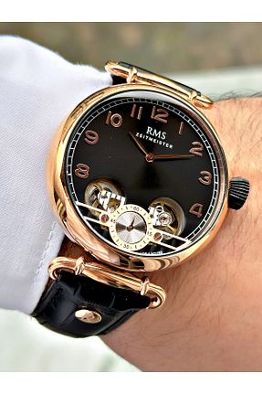 ساعت مچی مشکی مردانه 41-45 میلی متر Romanson - کد 853267663
