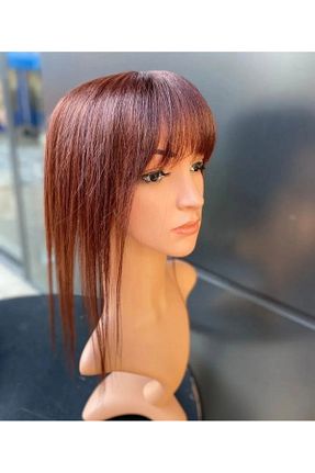 کلاه گیس زرشکی زنانه Lgskozmetik - کد 876764561