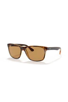عینک آفتابی قهوه ای مردانه 57 Ray-Ban - کد 1977521