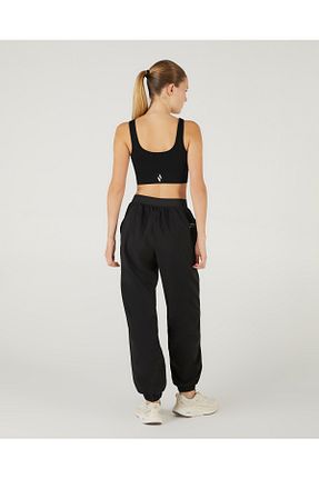 پائین تنه گرمکن اسپرت مشکی زنانه پاچه کش دار Skechers - کد 863894178