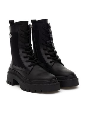 بوت / نیم بوت مشکی زنانه پاشنه تخت U.S. Polo Assn. - کد 876826086
