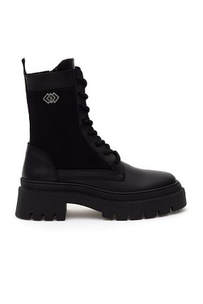 بوت / نیم بوت مشکی زنانه پاشنه تخت U.S. Polo Assn. - کد 876826086
