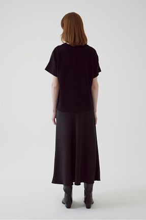 بلوز مشکی زنانه ساده Exquise - کد 854112909