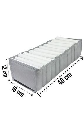 نظم دهنده کمد طوسی پارچه Balkan Room - کد 876828216