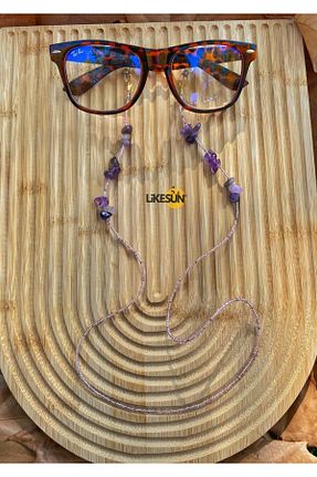 اکسسوری عینک بنفش زنانه LiKESUN - کد 874871023