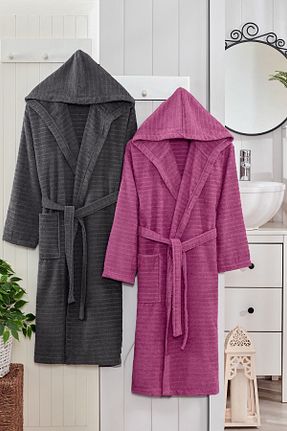 حوله پالتوئی بنفش زنانه Rebeka Home Collection - کد 814990979